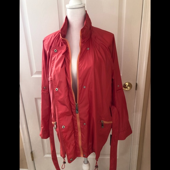 Vince Camino Orange Anorak Jacket NWT - Picture 2 of 6